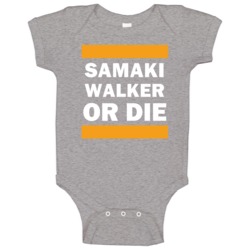 Samaki Walker Or Die Los Angeles Basketball Baby One Piece Samaki Walker Or Die Los Angeles Basketball Baby One Piece