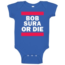 Bob Sura Or Die Detroit Basketball Baby One Piece Bob Sura Or Die Detroit Basketball Baby One Piece