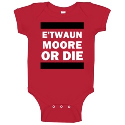 E'twaun Moore Or Die Chicago Basketball Baby One Piece E'twaun Moore Or Die Chicago Basketball Baby One Piece