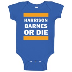 Harrison Barnes Or Die Golden State Basketball Baby One Piece