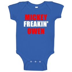 Mickey Owen Chicago Baseball Freakin Sports Baby One Piece