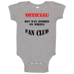 Hot Wax Zombies On Wheels Horror Movie Fan Club Baby One Piece