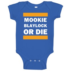 Mookie Blaylock Or Die Golden State Basketball Baby One Piece