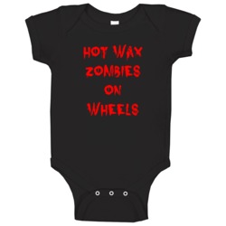 Hot Wax Zombies On Wheels Horror Film Bloody Baby One Piece Hot Wax Zombies On Wheels Horror Film Bloody Baby One Piece