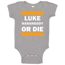 Luke Harangody Or Die Cleveland Basketball Baby One Piece Luke Harangody Or Die Cleveland Basketball Baby One Piece