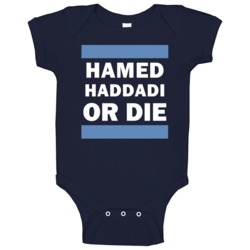 Hamed Haddadi Or Die Memphis Basketball Baby One Piece Hamed Haddadi Or Die Memphis Basketball Baby One Piece