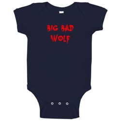 Big Bad Wolf Horror Film Bloody Baby One Piece Big Bad Wolf Horror Film Bloody Baby One Piece