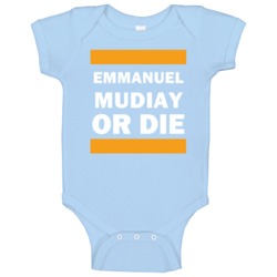 Emmanuel Mudiay Or Die Denver Basketball Baby One Piece Emmanuel Mudiay Or Die Denver Basketball Baby One Piece