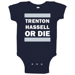 Trenton Hassell Or Die Dallas Basketball Baby One Piece Trenton Hassell Or Die Dallas Basketball Baby One Piece
