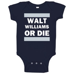 Walt Williams Or Die Dallas Basketball Baby One Piece Walt Williams Or Die Dallas Basketball Baby One Piece