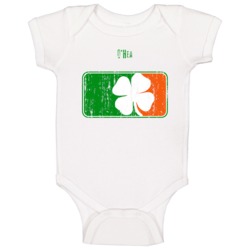 O'hea Distressed St Patricks Day Last Name Baby One Piece O'hea Distressed St Patricks Day Last Name Baby One Piece