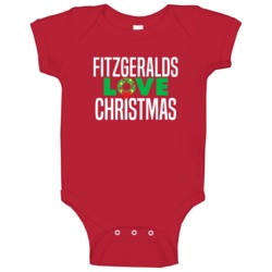 Fitzgerald Loves Christmas Cool Personalized Last Name Holiday Gift Ba Fitzgerald Loves Christmas Cool Personalized Last Name Holiday Gift Ba
