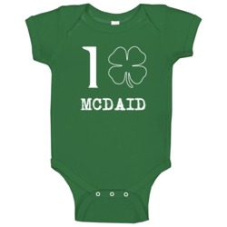 Mcdaid I Clover Love Ireland Irish St Patrick Day Ireland Baby One Pie Mcdaid I Clover Love Ireland Irish St Patrick Day Ireland Baby One Pie
