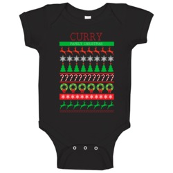 Curry Family Christmas Ugly Sweater Funny Gift Baby One Piece Curry Family Christmas Ugly Sweater Funny Gift Baby One Piece