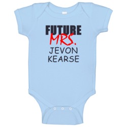 Future Mrs Jevon Kearse Tennessee Football Funny Sports Baby One Piece Future Mrs Jevon Kearse Tennessee Football Funny Sports Baby One Piece