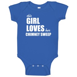 This Girl Loves Her Chimney Sweep Baby One Piece This Girl Loves Her Chimney Sweep Baby One Piece