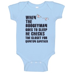 Quinton Ganther Boogeyman Tennessee Football Sports Baby One Piece Quinton Ganther Boogeyman Tennessee Football Sports Baby One Piece