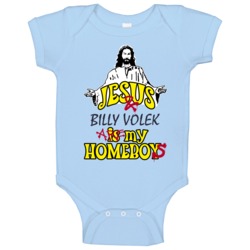 Jesus And Billy Volek Homeboys Tennessee Football Sports Baby One Piec Jesus And Billy Volek Homeboys Tennessee Football Sports Baby One Piec
