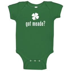 Meade Got Ireland Irish St Patrick Day Ireland Baby One Piece Meade Got Ireland Irish St Patrick Day Ireland Baby One Piece