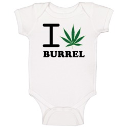 I Weed Burrel Albania Love Marijuana Funny Baby One Piece I Weed Burrel Albania Love Marijuana Funny Baby One Piece