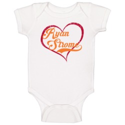 Love Ryan Strome New York Hockey Player Fan Baby One Piece Love Ryan Strome New York Hockey Player Fan Baby One Piece