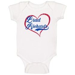 Love Brad Richards Tampa Bay Hockey Player Fan Baby One Piece Love Brad Richards Tampa Bay Hockey Player Fan Baby One Piece