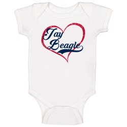 Love Jay Beagle Washington Hockey Player Fan Baby One Piece Love Jay Beagle Washington Hockey Player Fan Baby One Piece