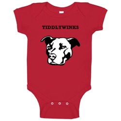 Tiddlywinks Pitbull Big Head Pet Best Friend Lover Baby One Piece Tiddlywinks Pitbull Big Head Pet Best Friend Lover Baby One Piece