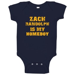 Zach Randolph Is My Homeboy Memphis Basketball Sports Baby One Piece Zach Randolph Is My Homeboy Memphis Basketball Sports Baby One Piece