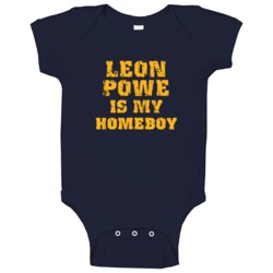 Leon Powe Is My Homeboy Memphis Basketball Sports Baby One Piece Leon Powe Is My Homeboy Memphis Basketball Sports Baby One Piece