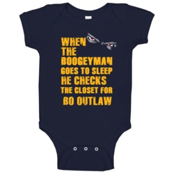 Bo Outlaw Boogeyman Memphis Basketball Funny Sports Baby One Piece Bo Outlaw Boogeyman Memphis Basketball Funny Sports Baby One Piece