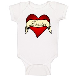 Banshee Heart Tattoo Tv Baby One Piece Banshee Heart Tattoo Tv Baby One Piece