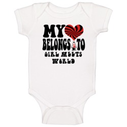 My Heart Belongs To Girl Meets World Tv Baby One Piece My Heart Belongs To Girl Meets World Tv Baby One Piece