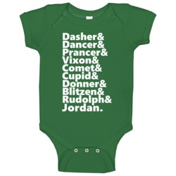 Reindeer Rudolph And Jordan Personalized First Name Holiday Gift Baby Reindeer Rudolph And Jordan Personalized First Name Holiday Gift Baby