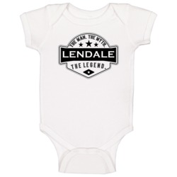 Lendale Man Myth Legend Trendy Logo Label Style Cool Name Baby One Pie Lendale Man Myth Legend Trendy Logo Label Style Cool Name Baby One Pie