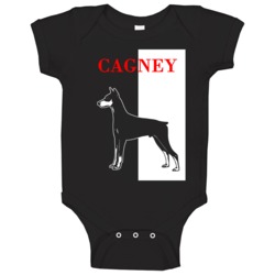 Cagney Doberman Scarface Black Best Friend Lover Baby One Piece Cagney Doberman Scarface Black Best Friend Lover Baby One Piece