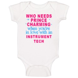 In Love With An Instrument Techs Cute Occupation Baby One Piece In Love With An Instrument Techs Cute Occupation Baby One Piece