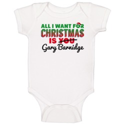 All I Want For Christmas Is Gary Barnidge Cleveland Football Fan Baby All I Want For Christmas Is Gary Barnidge Cleveland Football Fan Baby