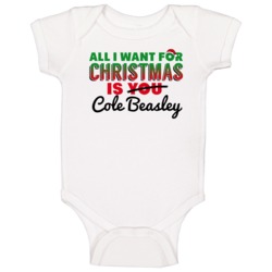 All I Want For Christmas Is Cole Beasley Dallas Football Fan Baby One All I Want For Christmas Is Cole Beasley Dallas Football Fan Baby One