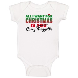 Corey Maggette All I Want For Christmas Charlotte Basketball Baby One Corey Maggette All I Want For Christmas Charlotte Basketball Baby One