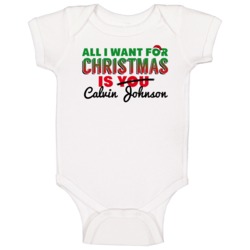 All I Want For Christmas Is Calvin Johnson Detroit Football Fan Baby O All I Want For Christmas Is Calvin Johnson Detroit Football Fan Baby O