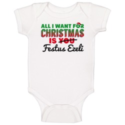Festus Ezeli All I Want For Christmas Golden State Basketball Baby One Festus Ezeli All I Want For Christmas Golden State Basketball Baby One