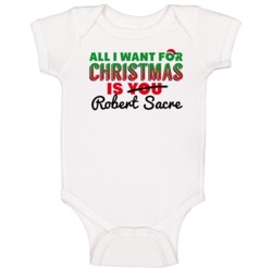 Robert Sacre All I Want For Christmas Los Angeles Basketball Baby One Robert Sacre All I Want For Christmas Los Angeles Basketball Baby One