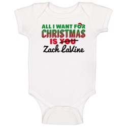 Zach Lavine All I Want For Christmas Minnesota Basketball Baby One Pie Zach Lavine All I Want For Christmas Minnesota Basketball Baby One Pie