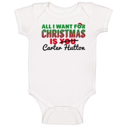 All I Want For Christmas Is Carter Hutton Chicago Hockey Fan Baby One All I Want For Christmas Is Carter Hutton Chicago Hockey Fan Baby One