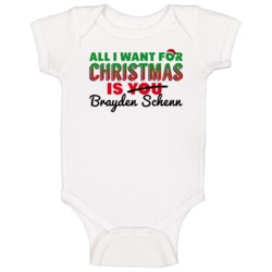 All I Want For Christmas Is Brayden Schenn Los Angeles Hockey Fan Baby All I Want For Christmas Is Brayden Schenn Los Angeles Hockey Fan Baby