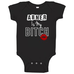 Abner Is My Slave Funny Name Baby One Piece Abner Is My Slave Funny Name Baby One Piece