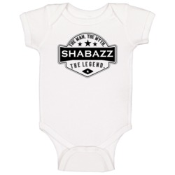 Shabazz Man Myth Legend Trendy Logo Label Style Cool Name Baby One Pie Shabazz Man Myth Legend Trendy Logo Label Style Cool Name Baby One Pie
