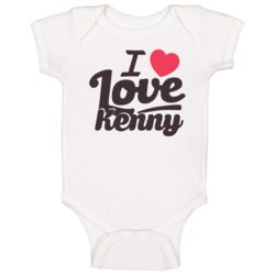 Kenny I Love Boyfriend Girlfriend First Name Cool Valentines Baby One Kenny I Love Boyfriend Girlfriend First Name Cool Valentines Baby One