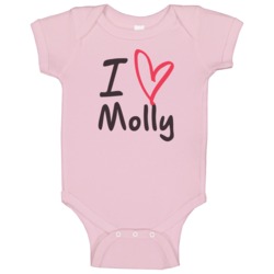 Molly Love Heart Valentines Day Cute Custom Name Trending Baby One Pie Molly Love Heart Valentines Day Cute Custom Name Trending Baby One Pie